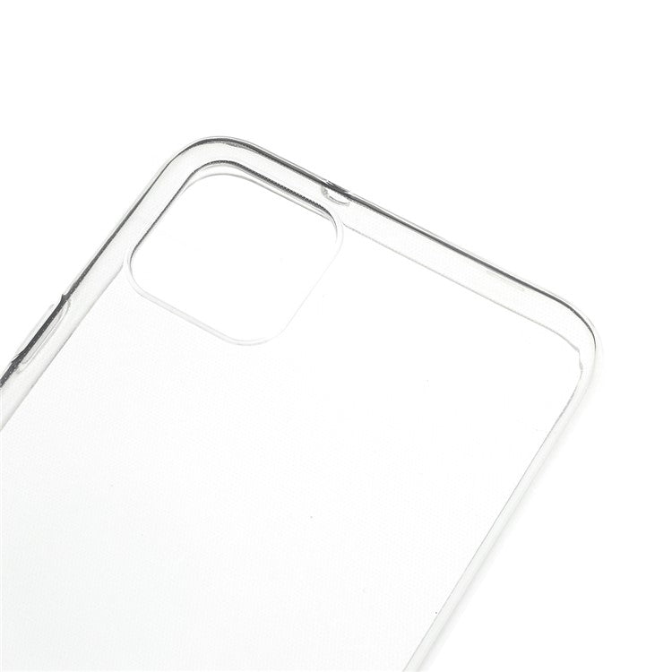 10PCS Transparent Soft TPU Phone Shell for Google Pixel 4