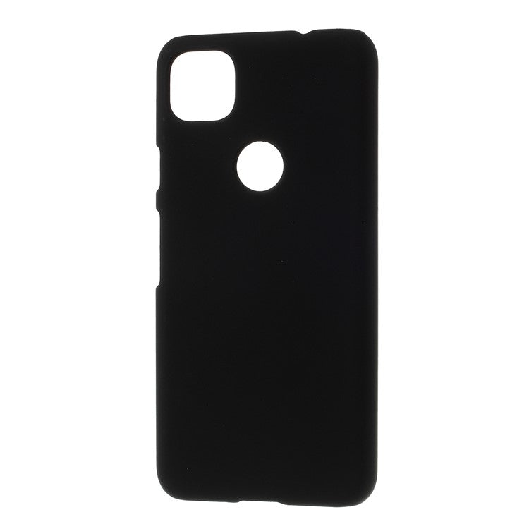 Rubberized Hard PC Case for Google Pixel 4a - Black