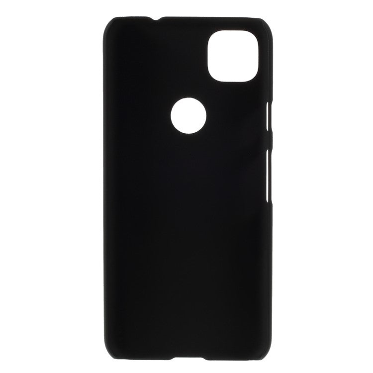 Rubberized Hard PC Case for Google Pixel 4a - Black