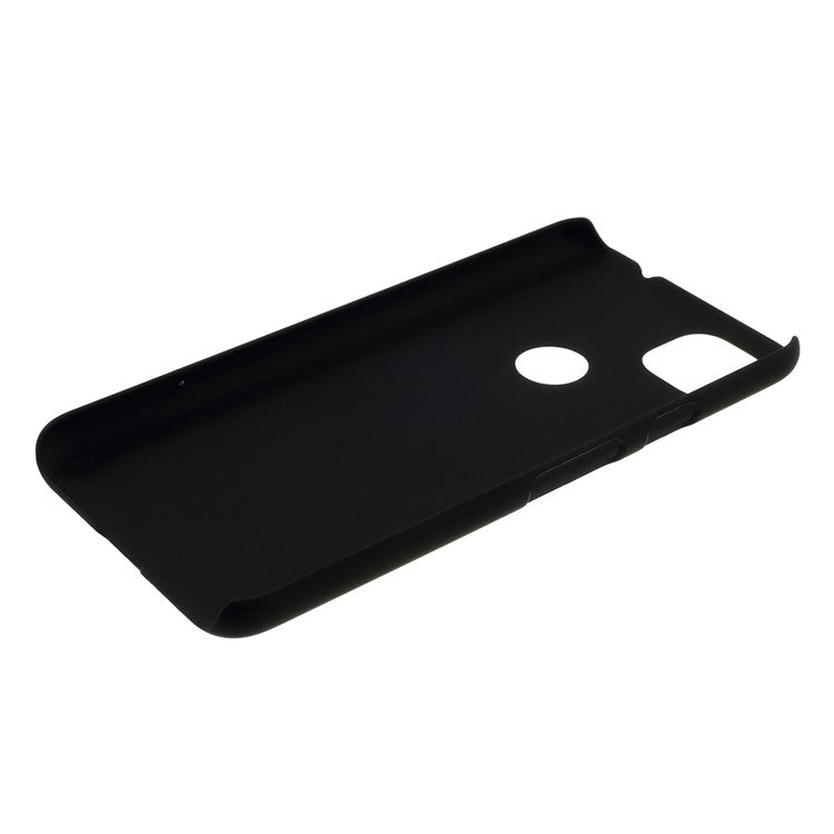 Rubberized Hard PC Case for Google Pixel 4a - Black