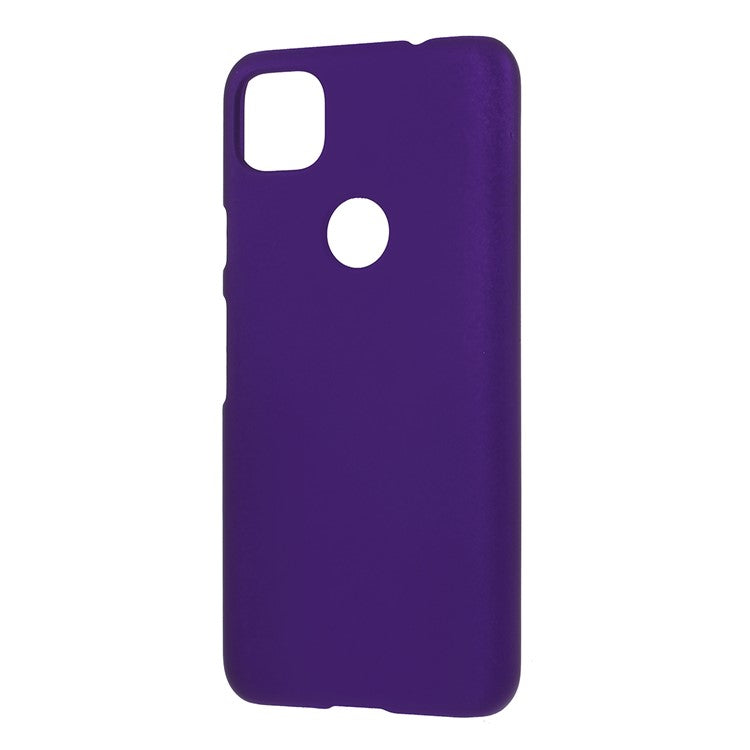 Rubberized Hard PC Case for Google Pixel 4a - Purple