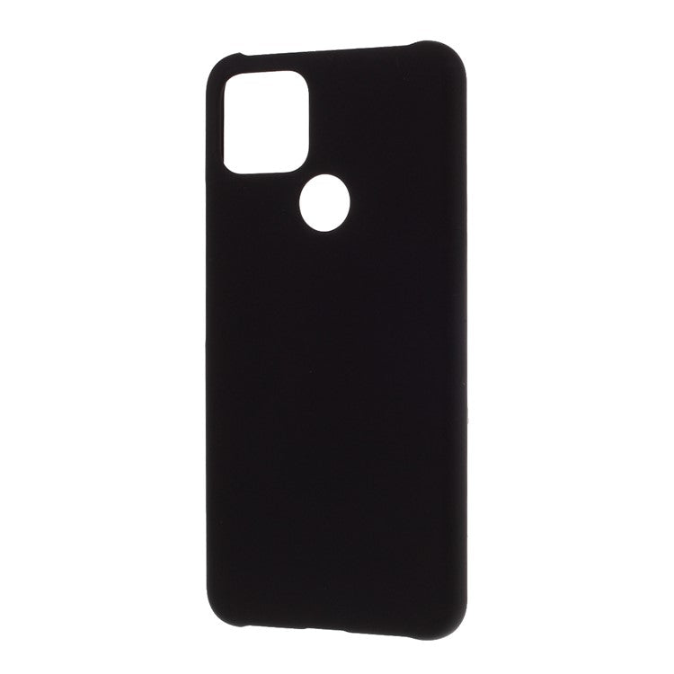 Rubberized Hard PC Case for Google Pixel 4a 5G/Pixel 5XL - Black