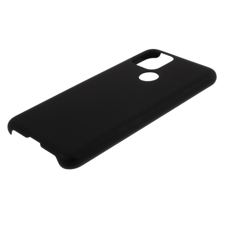 Rubberized Hard Plastic Case for Google Pixel 5 - Black