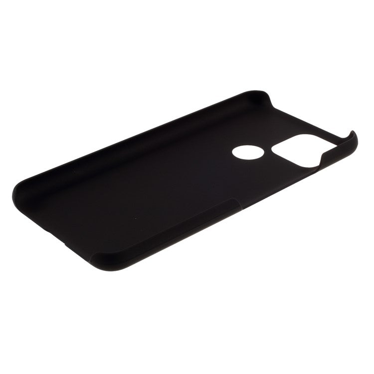 Rubberized Hard Plastic Case for Google Pixel 5 - Black