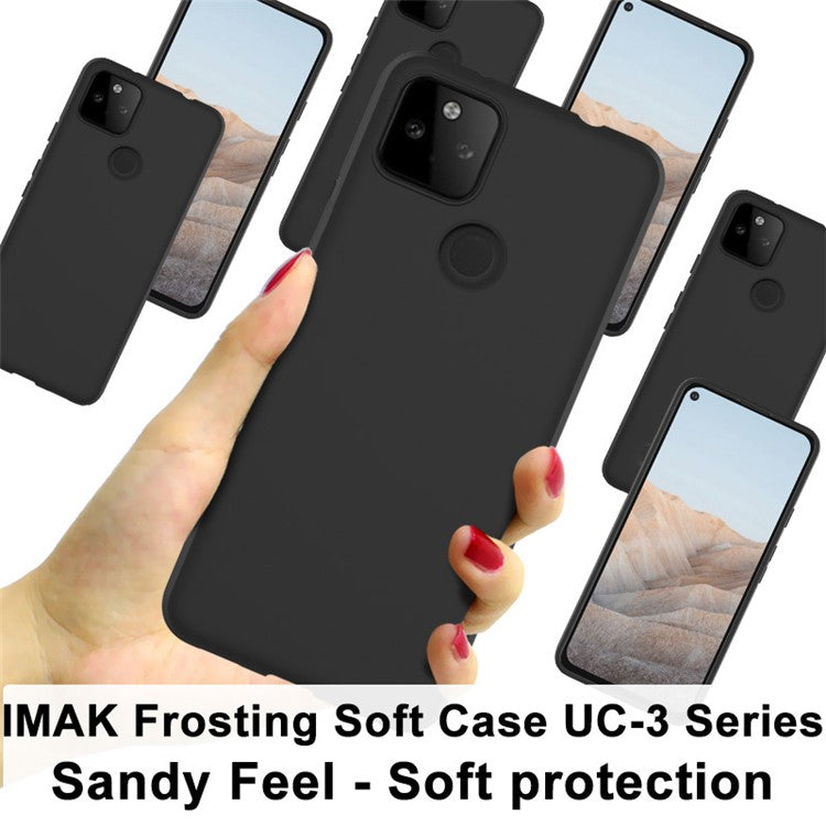 IMAK UC-3 Series Matte Frosting Soft TPU Shell Cell Phone Case Cover for Google Pixel 5a 5G