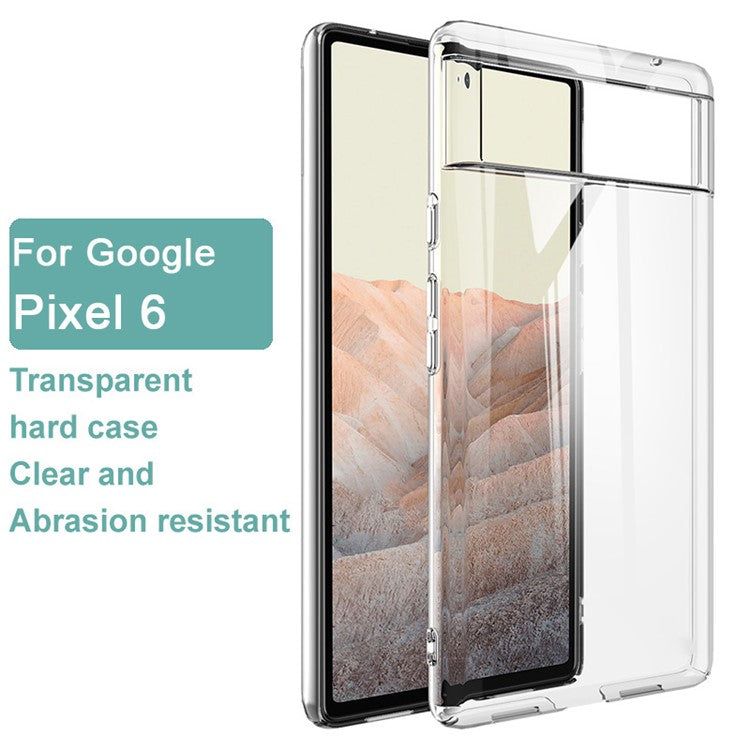 IMAK Crystal Case II Pro Scratch-resistant Hard Plastic Phone Back Case Shell for Google Pixel 6