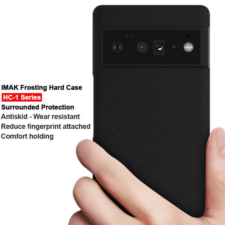 IMAK HC-1 Series Frosted Finish Surface Anti-Crash Wear-Resistant Well-Protected Hard PC Phone Cover for Google Pixel 6 Pro