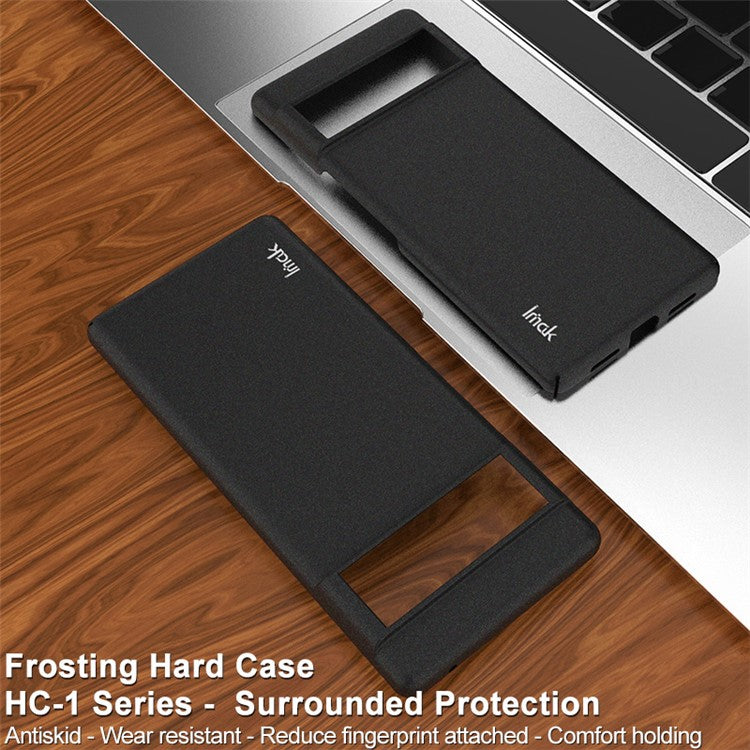 IMAK HC-1 Series Frosted Finish Surface Anti-Crash Wear-Resistant Well-Protected Hard PC Phone Cover for Google Pixel 6 Pro