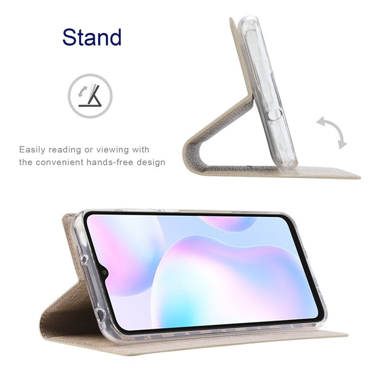 VILI DMX Series Magnetic Auto-Absorbed Closure Single Card Slot Stand Design Leather Phone Cover for Google Pixel 6 Pro - Khaki