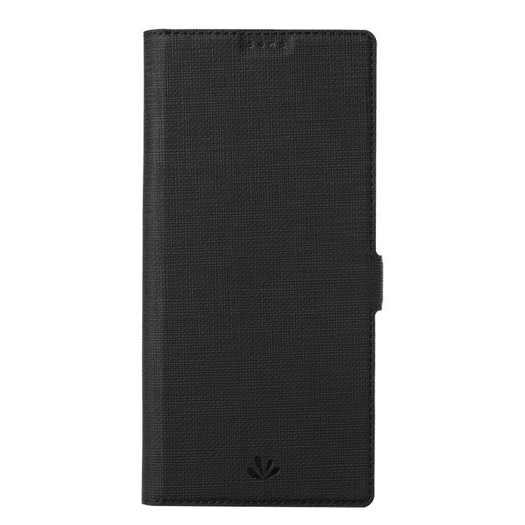 VILI K Series Double Magnetic Clasps Closure Stand Wallet Leather Phone Case Shell for Google Pixel 6 Pro - Black