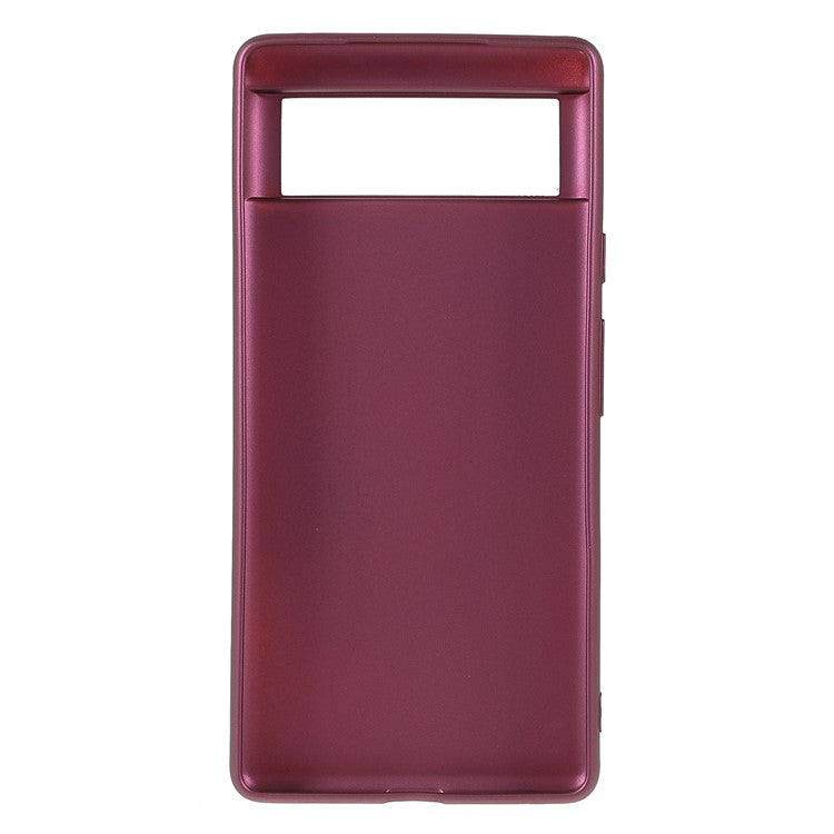 X-LEVEL Guardian Series Matte TPU Thin Light Anti-fingerprint Skin-friendly Protective Case for Google Pixel 6 - Wine Red