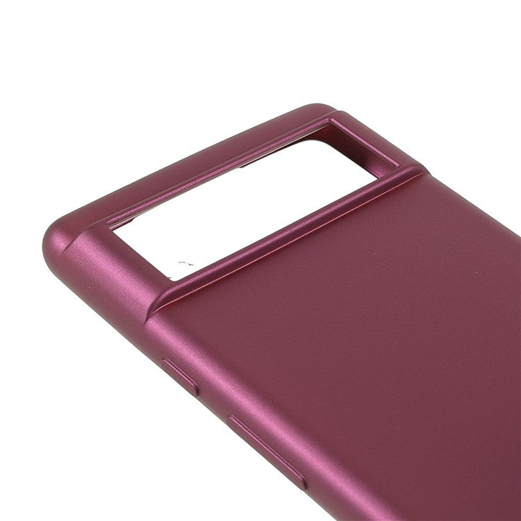 X-LEVEL Guardian Series Matte TPU Thin Light Anti-fingerprint Skin-friendly Protective Case for Google Pixel 6 - Wine Red