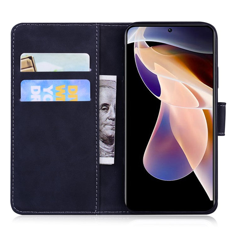 Solid Color Phone Cover Scratch-resistant Premium PU Leather Wallet Design Flip Case with Stand for Google Pixel 6 Pro - Black