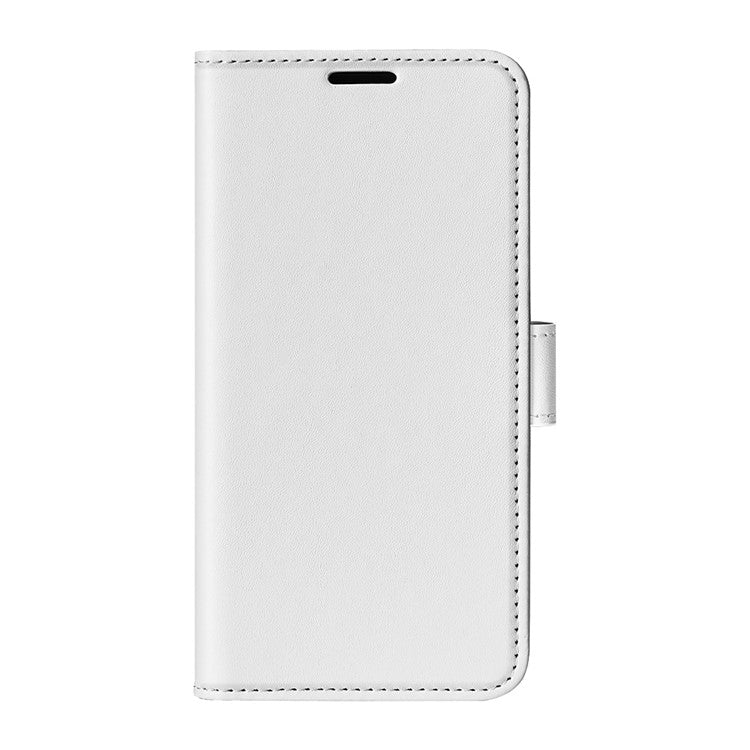 For Google Pixel 7 Pro 5G Crazy Horse Texture Phone Case PU Leather All-round Protection Stand Wallet Cover - White