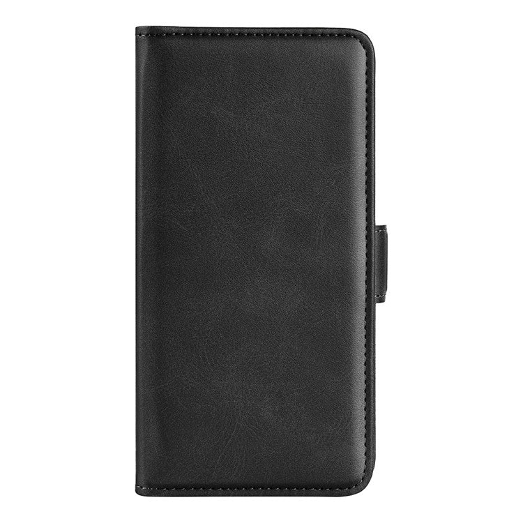 For Google Pixel 7 Pro 5G Magnetic Anti-fall Textured PU Leather Phone Case Adjustable Stand Wallet Cell Phone Cover - Black