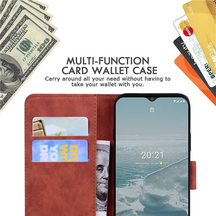 For Google Pixel 7 Pro 5G Butterfly Pattern Printing PU Leather Wallet Flip Case Stand Function Shockproof Phone Cover - Brown