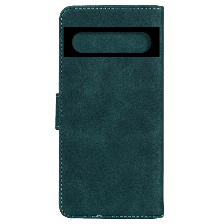 For Google Pixel 7 Pro 5G Butterfly Pattern Printing PU Leather Wallet Flip Case Stand Function Shockproof Phone Cover - Green