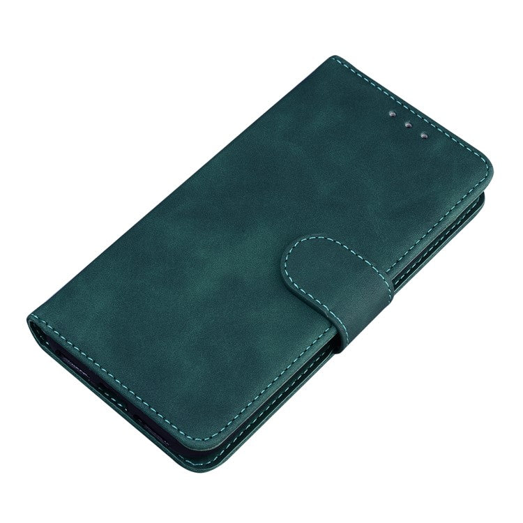 For Google Pixel 7 Pro 5G PU Leather Magnetic Flip Case TPU Shockproof Interior Shell Wallet Stand Folio Cover - Green