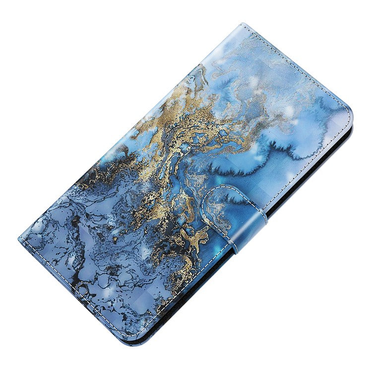 For Google Pixel 7 Pro 5G 3D Creative Pattern Printing PU Leather Case Stand Wallet Soft TPU Book Cover with Strap - Bauhinia Valley