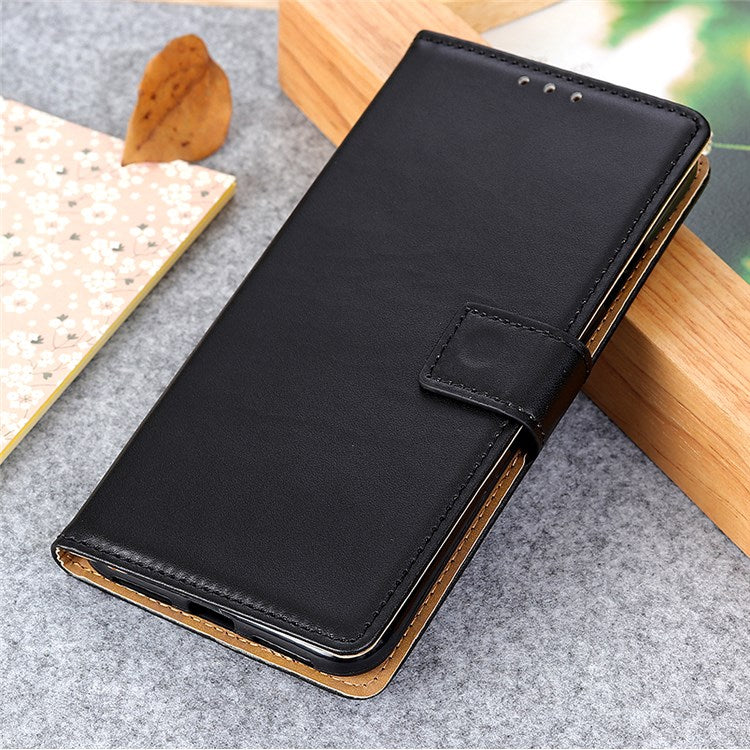 For Google Pixel 7 Pro 5G PU Leather Wallet Cover Magnetic Clasp Foldable Stand Case - Black