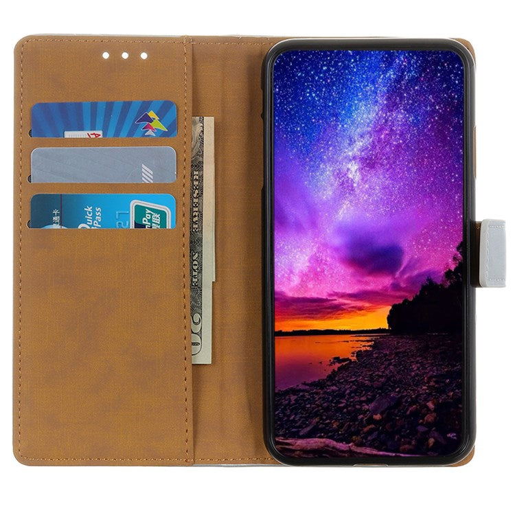 For Google Pixel 7 Pro 5G PU Leather Wallet Cover Magnetic Clasp Foldable Stand Case - Blue