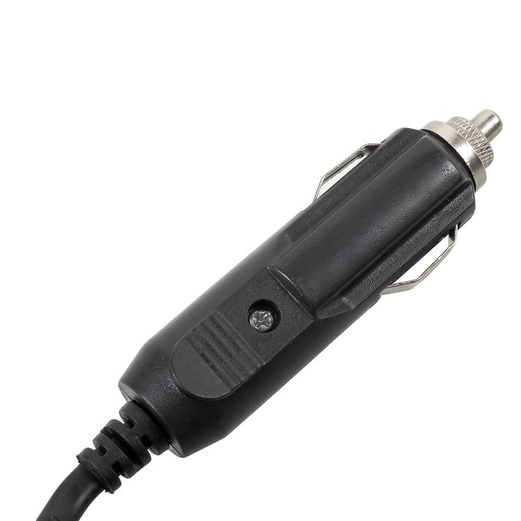 OLESSON 1638 120W 1 to 2 Cigarette Lighter Sockets Splitter and Dual USB Car Charger - Black