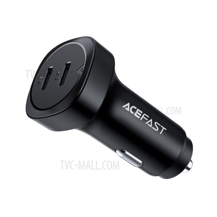 ACEFAST B2 72W Dual Ports USB-C Zinc Alloy Car Charger Adapter