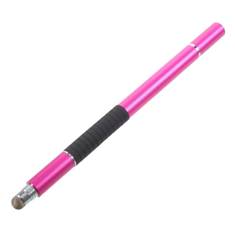 3-in-1 Touch Screen Stylus Pen + Drawing Pen + Ball Point Pen for iPhone iPad Samsung etc. - Rose