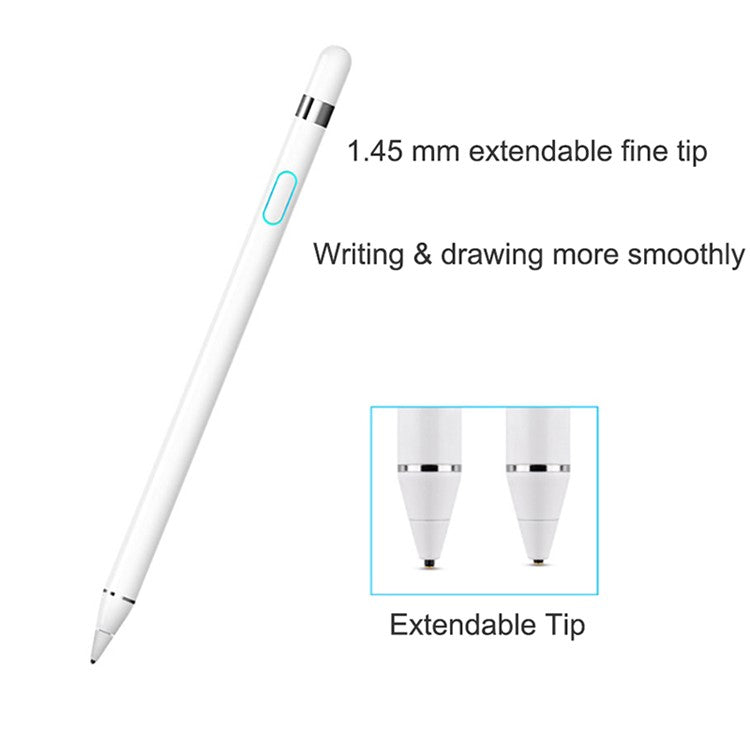 P339 Picasso Active Stylus Universal Capacitive Touch Screen Stylus Pen - White