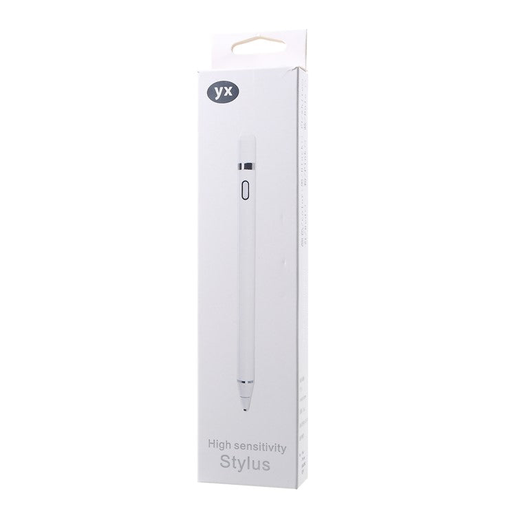 1.4mm Ultra-fine Nib Pen Active Stylus for iPhone Samsung Huawei Etc. - White