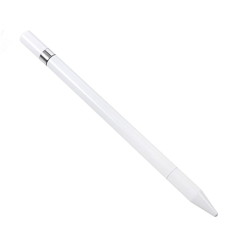 2 in 1 Muto-Function Stylus Pen with Ball Point Pen Feature for iPhone Samsung Sony etc. - White