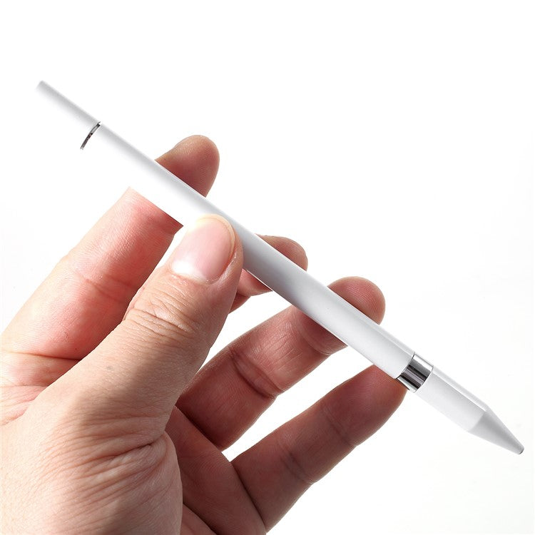 2 in 1 Muto-Function Stylus Pen with Ball Point Pen Feature for iPhone Samsung Sony etc. - White