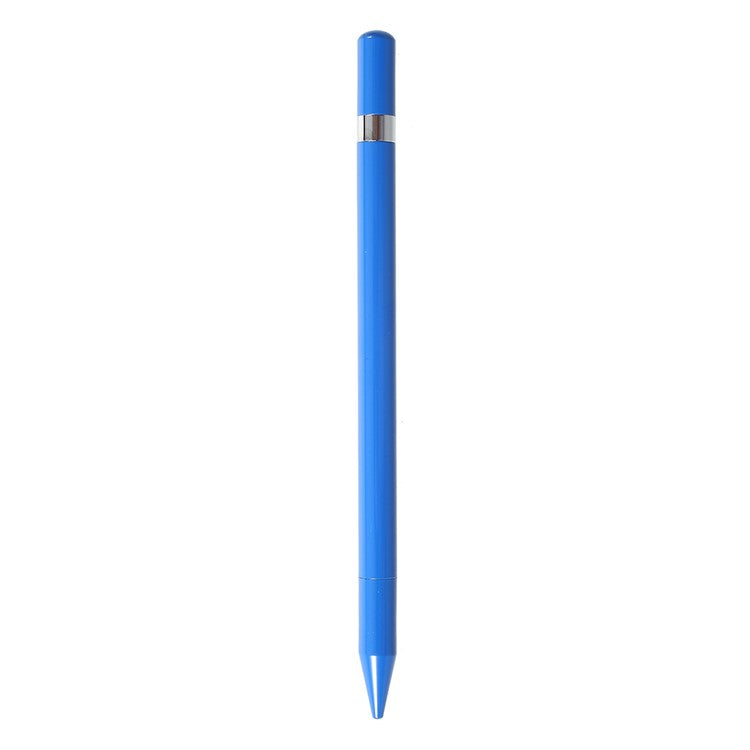 2 in 1 Muto-Function Stylus Pen with Ball Point Pen Feature for iPhone Samsung Sony etc. - Blue