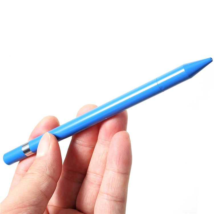 2 in 1 Muto-Function Stylus Pen with Ball Point Pen Feature for iPhone Samsung Sony etc. - Blue