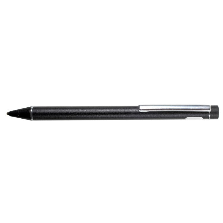 Metal Tip 2.0mm High-precision Capacitive Touch Screen Pen for iPhone iPad Samsung - Black