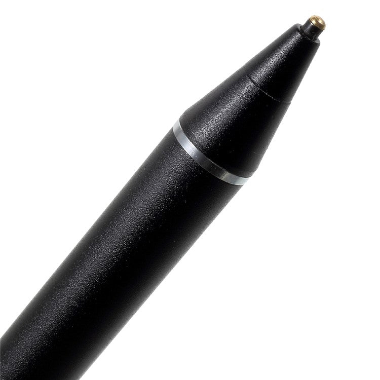 Metal Tip 2.0mm High-precision Capacitive Touch Screen Pen for iPhone iPad Samsung - Black