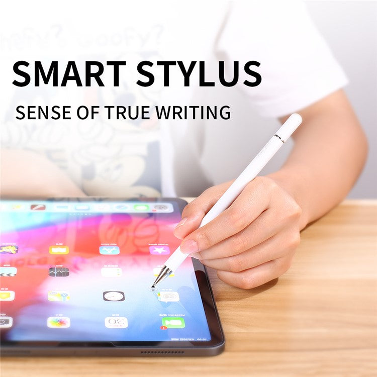 JOYROOM Excellent Painting Series Passive Capacitive Pen for iPhone Samsung Huawei Etc. - White