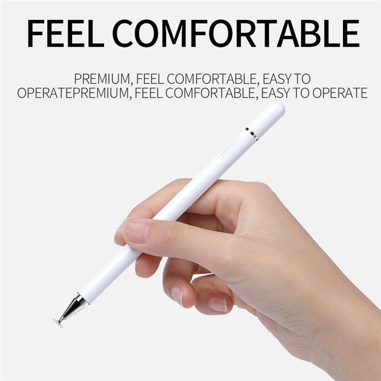 JOYROOM Excellent Painting Series Passive Capacitive Pen for iPhone Samsung Huawei Etc. - White