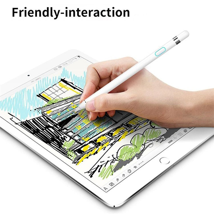 WIWU P339 Stylus Pen Pressure Sensing Capacitive Pen Rechargeable Digital Stylish Pen Pencil for iOS and Android Devices Touch Screen