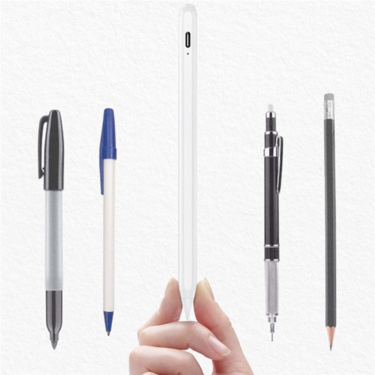 For Apple Pencil 4th Generation Palm Rejection Tilt Sensitivity Magnetic Adsorption Capacitive Stylus Pen for iPad (2018 and Later)