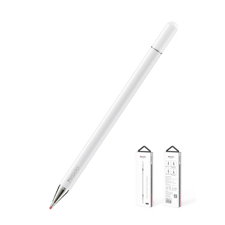 YESIDO ST04 Touch Screen Capacitive Stylus with Ballpoint Pen for iPhone iPad Tablet Writing and Drawing