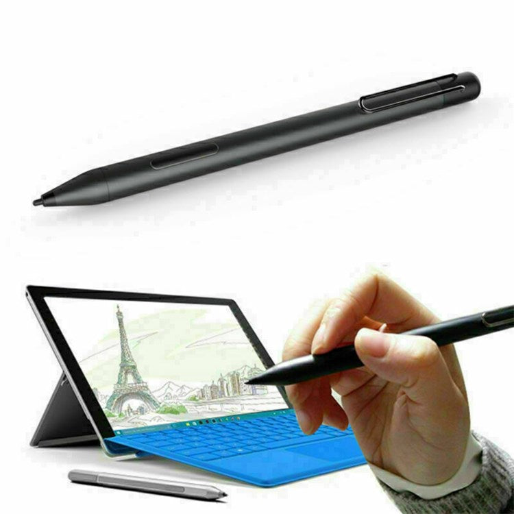 For Microsoft Surface 3/Surface Go 2/1/Surface Go Pro 7/6/5/4/3/Surface Book Go Active Stylus Pen High Sensitivity Tip Pencil - Black