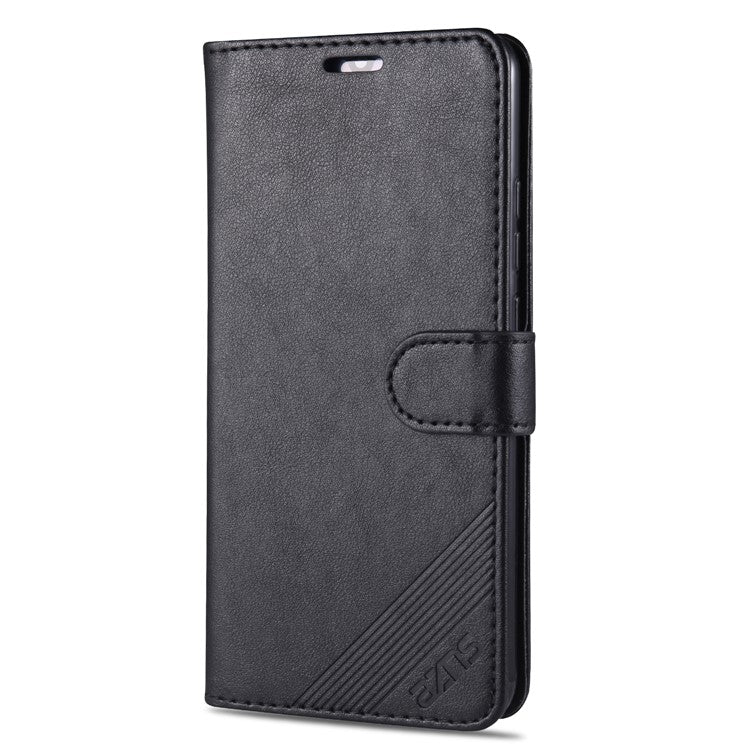 AZNS PU Leather with Wallet Mobile Shell for vivo V17/Y9s - Black