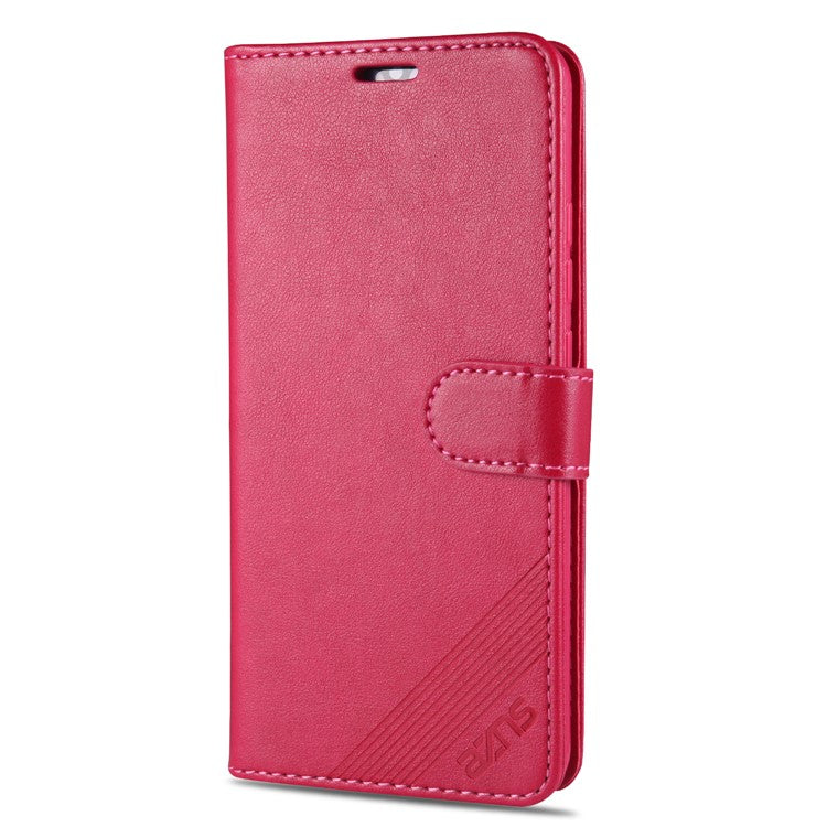 AZNS PU Leather with Wallet Mobile Shell for vivo V17/Y9s - Rose