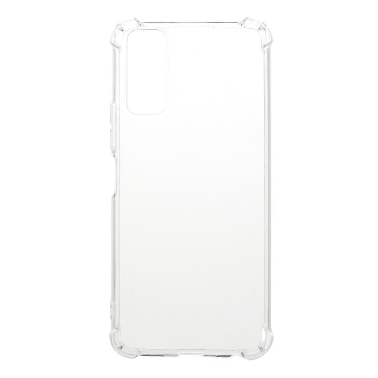 Drop Resistant for vivo Y20 Clear TPU Cell Phone Case