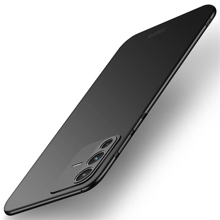 MOFI JK-1 Shield for vivo S12 Pro Matte Finish Anti-fingerprint Anti-fall Hard PC Cell Phone Shell Case - Black