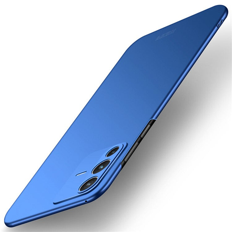 MOFI JK-1 Shield for vivo S12 Pro Matte Finish Anti-fingerprint Anti-fall Hard PC Cell Phone Shell Case - Blue