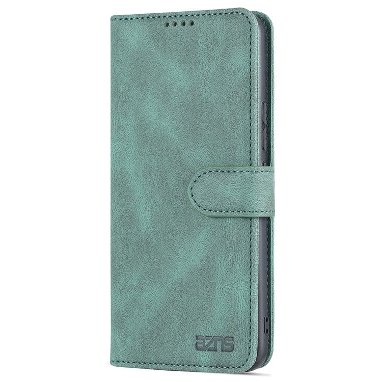 AZNS for vivo S10e 5G/V23e 4G/5G Phone Case, Folio Stand Wallet Magnetic PU Leather Protect Folio Cover - Green