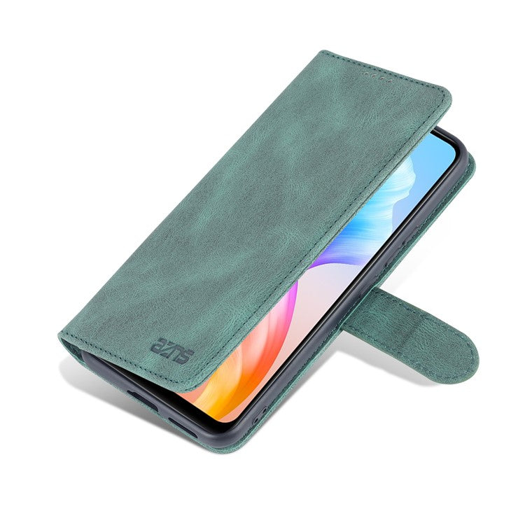 AZNS for vivo S10e 5G/V23e 4G/5G Phone Case, Folio Stand Wallet Magnetic PU Leather Protect Folio Cover - Green