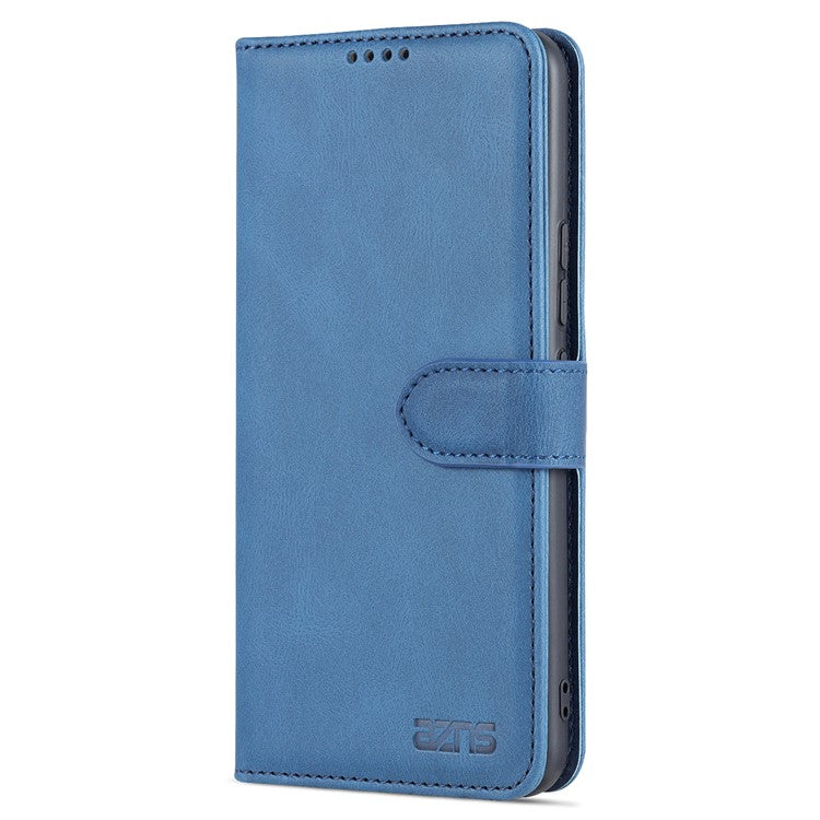 AZNS for vivo S10e 5G/V23e 4G/5G Phone Case, Folio Stand Wallet Magnetic PU Leather Protect Folio Cover - Blue